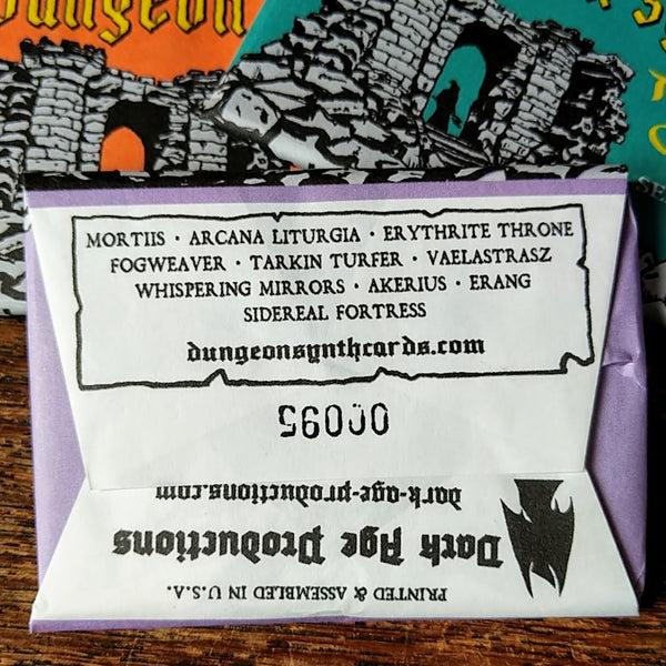 [SOLD OUT] Dungeon Synth Trading Cards Series I Wax Pack (Set of 10)