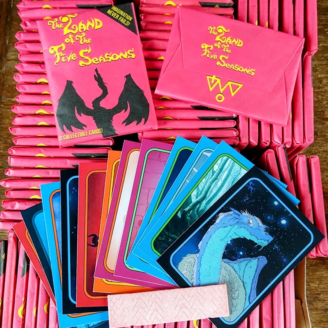 [SOLD OUT] ERANG "The Land of the Five Seasons" Trading Cards Wax Pack (Set of 12)