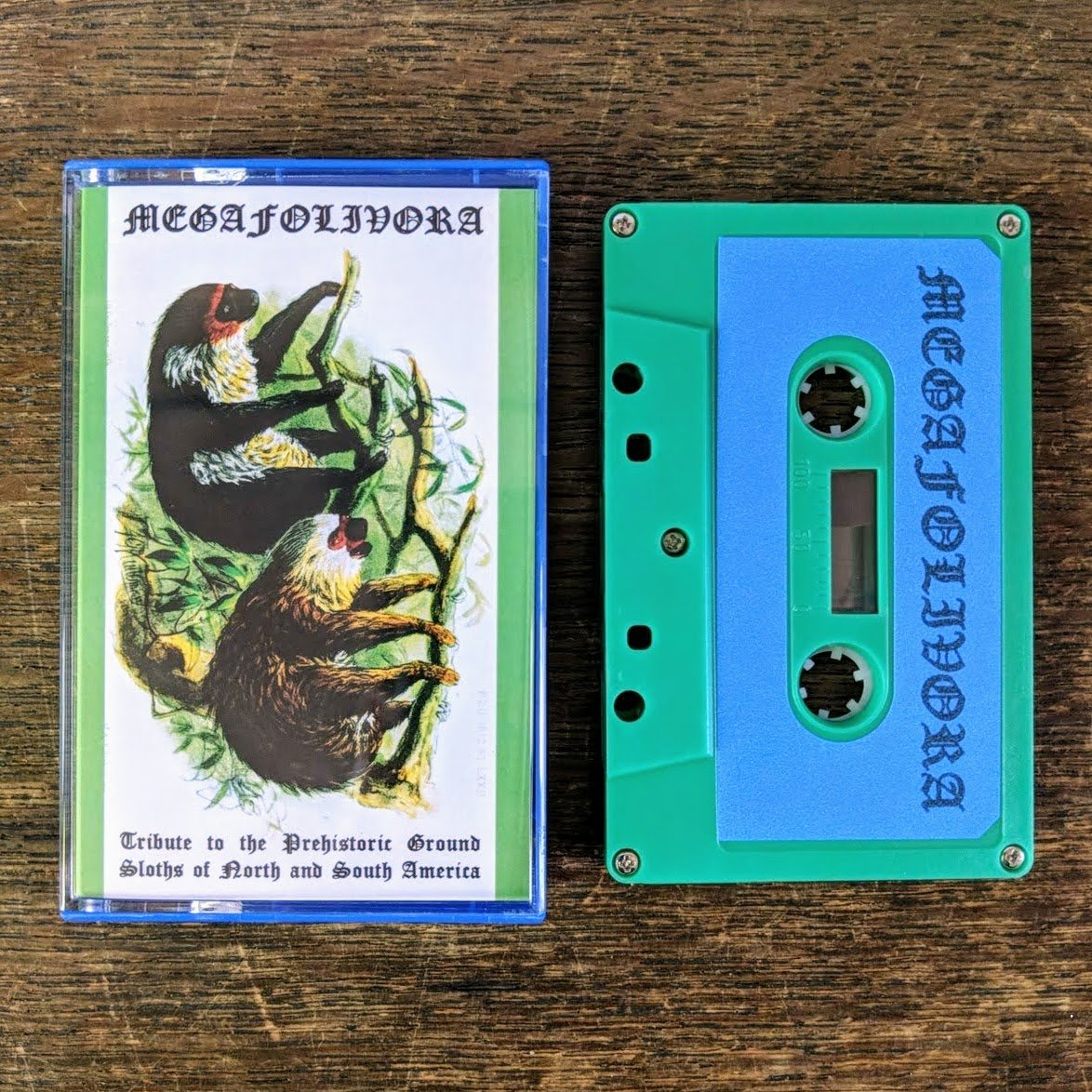 [SOLD OUT] MEGAFOLIVORA "Tribute To The Prehistoric Ground Sloths" Tape