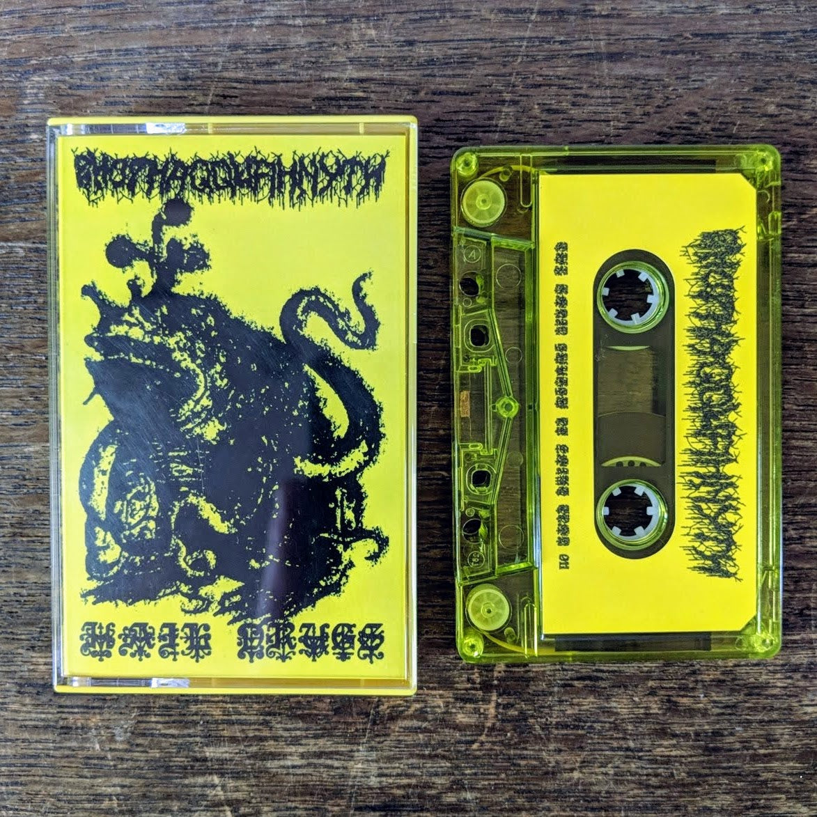 [SOLD OUT] ZHOTHAQQUAHNYTH "Hail Drugs" Cassette Tape