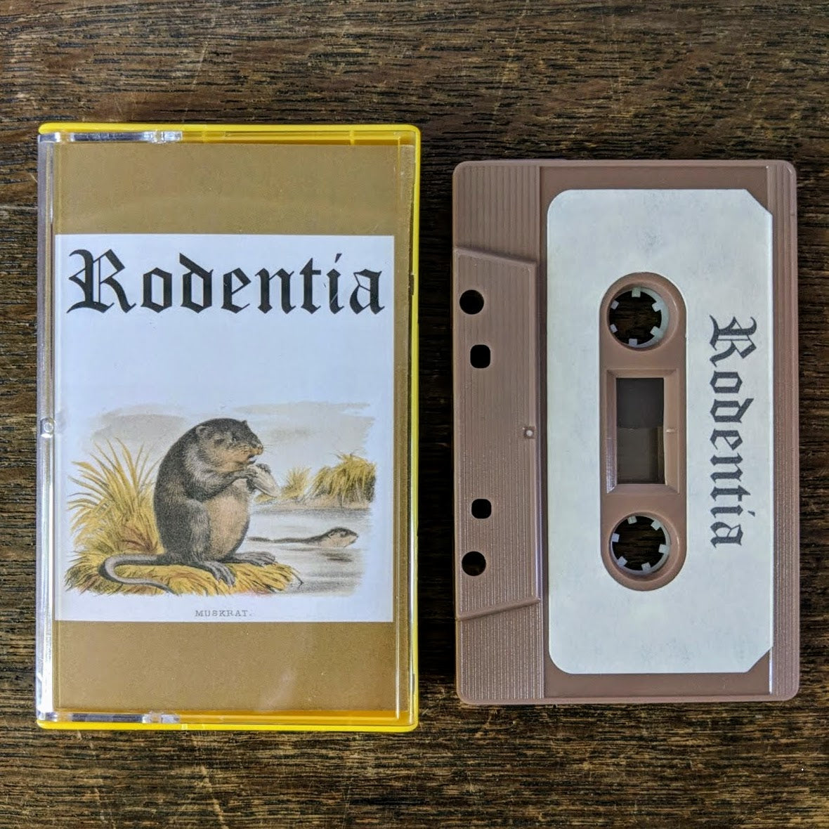 [SOLD OUT] RODENTIA "Black Swampy Water" Cassette Tape