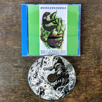 [SOLD OUT] MEGAFOLIVORA "Tribute To The Prehistoric Ground Sloths" CD (lim. 100)