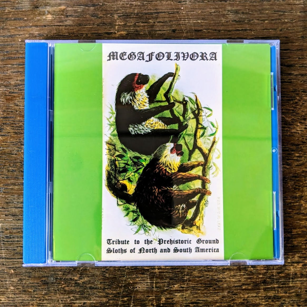[SOLD OUT] MEGAFOLIVORA "Tribute To The Prehistoric Ground Sloths" CD (lim. 100)