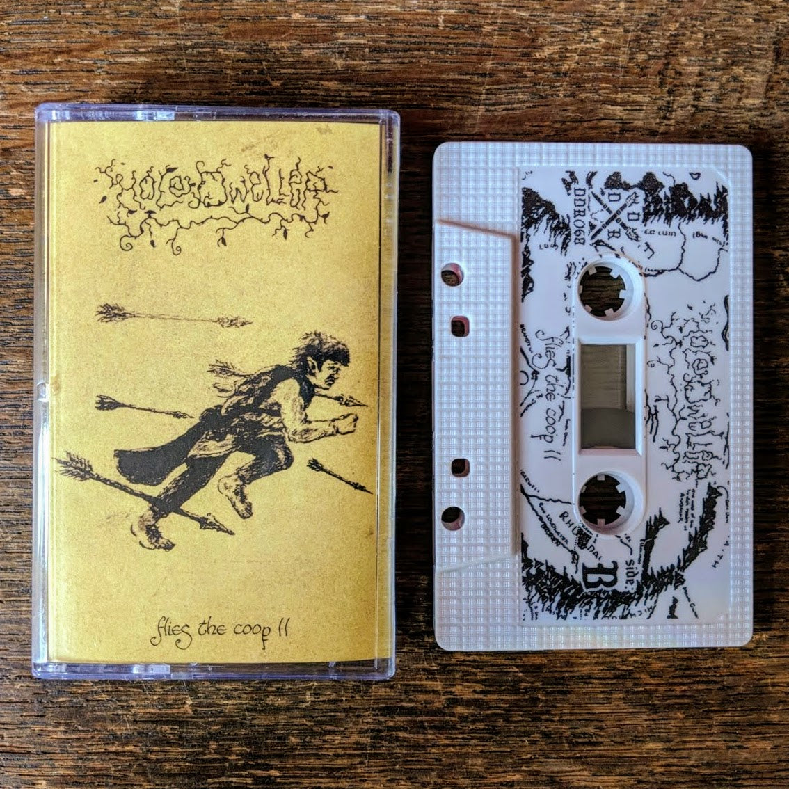 [SOLD OUT] HOLE DWELLER "Flies the Coop II" Cassette Tape