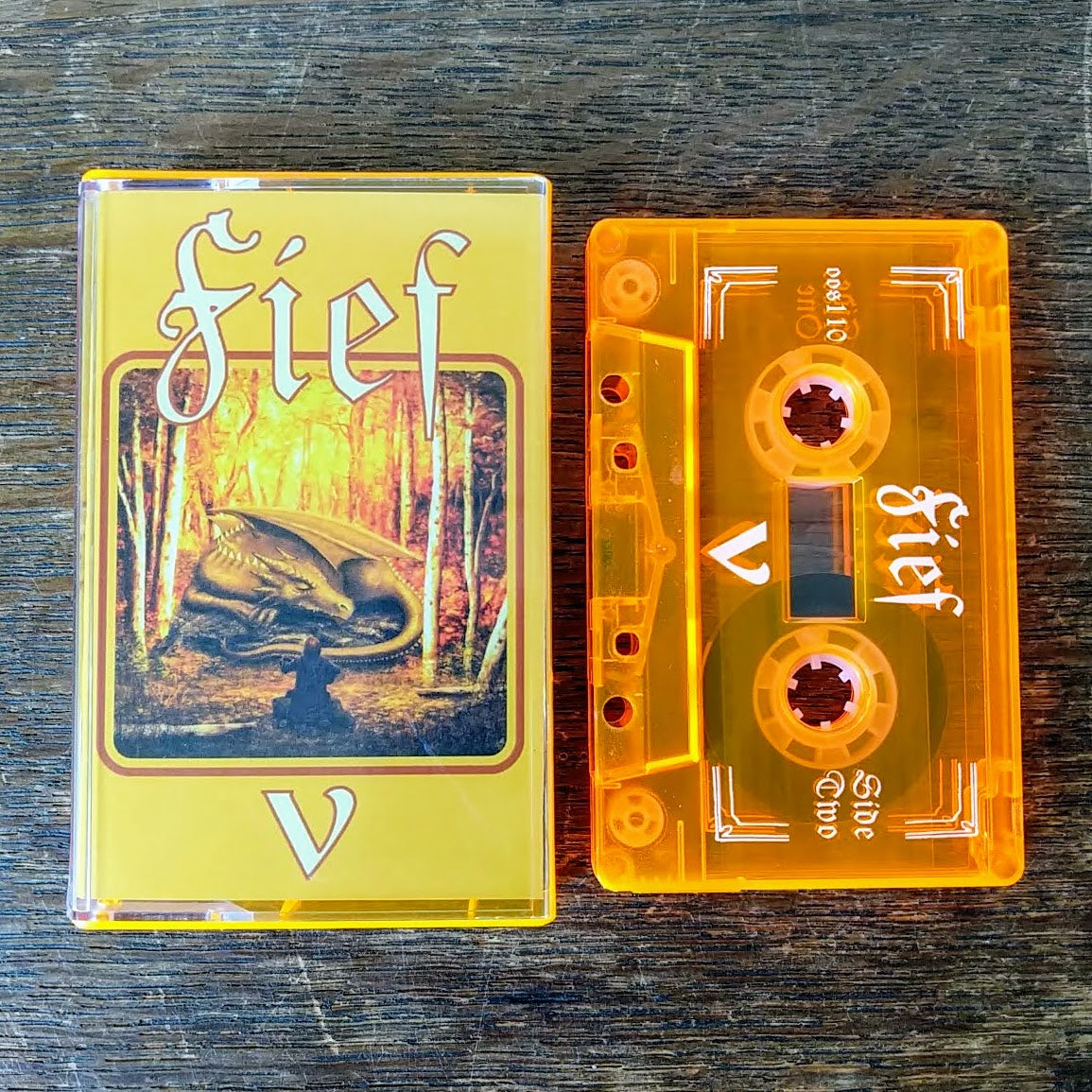 [SOLD OUT] FIEF "V" Cassette Tape (2nd Edition) w/ sticker