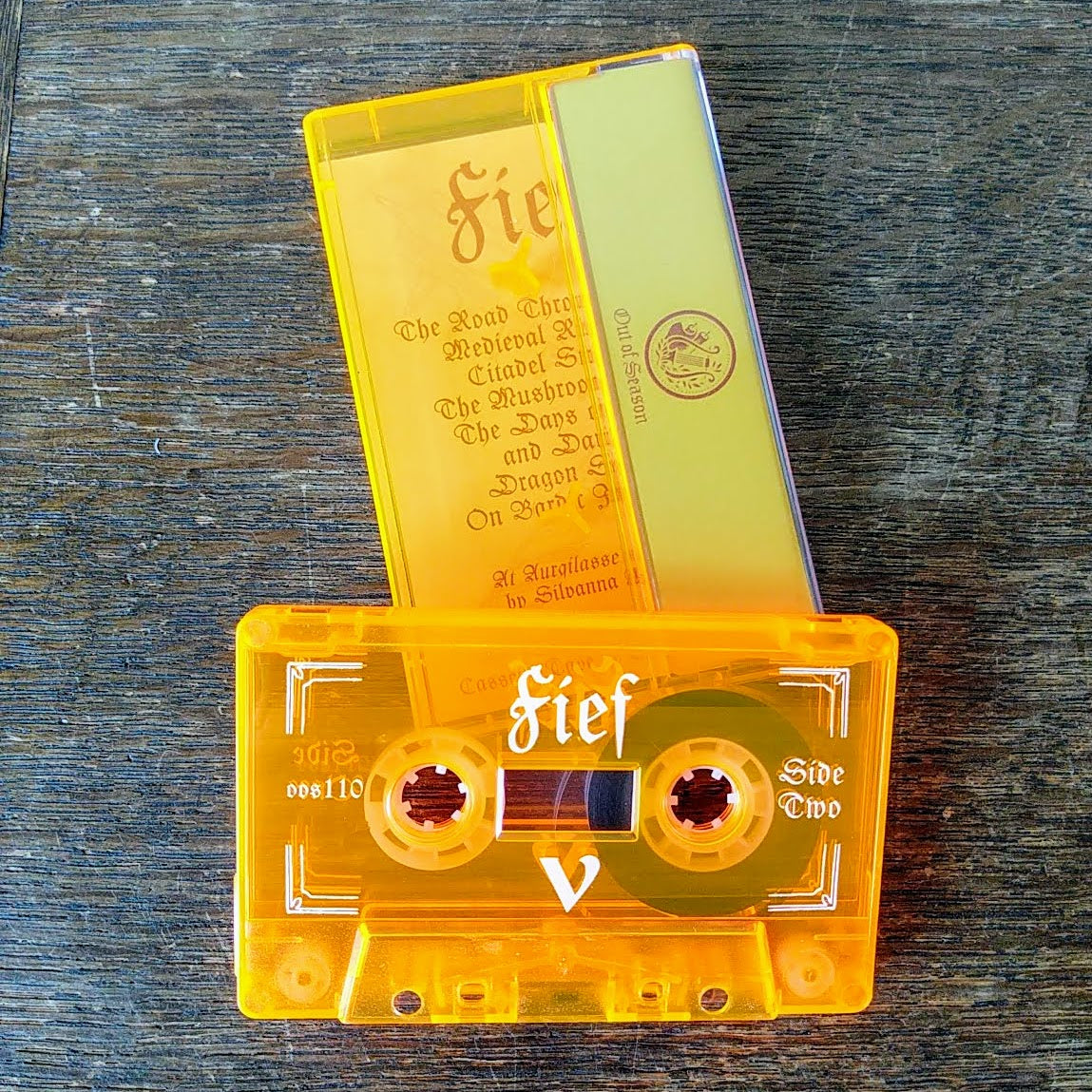 [SOLD OUT] FIEF "V" Cassette Tape (2nd Edition) w/ sticker