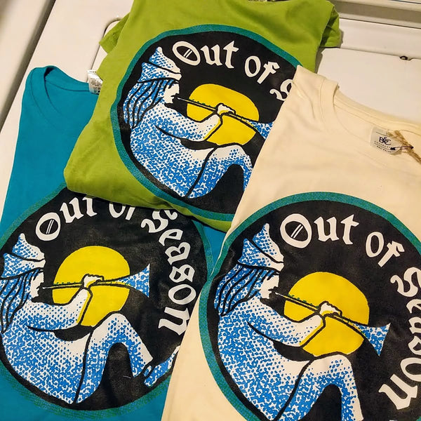 OUT OF SEASON "Spoony Bard" T-Shirt [4 Colors Available]