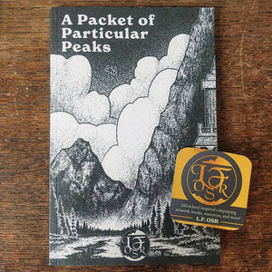 [SOLD OUT] A PACKET OF PARTICULAR PEAKS by L.F. OSR [Softcover Book]