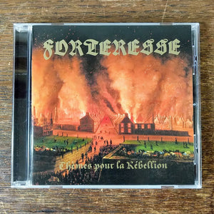 [SOLD OUT] FORTERESSE "Thèmes pour la Rébellion" CD