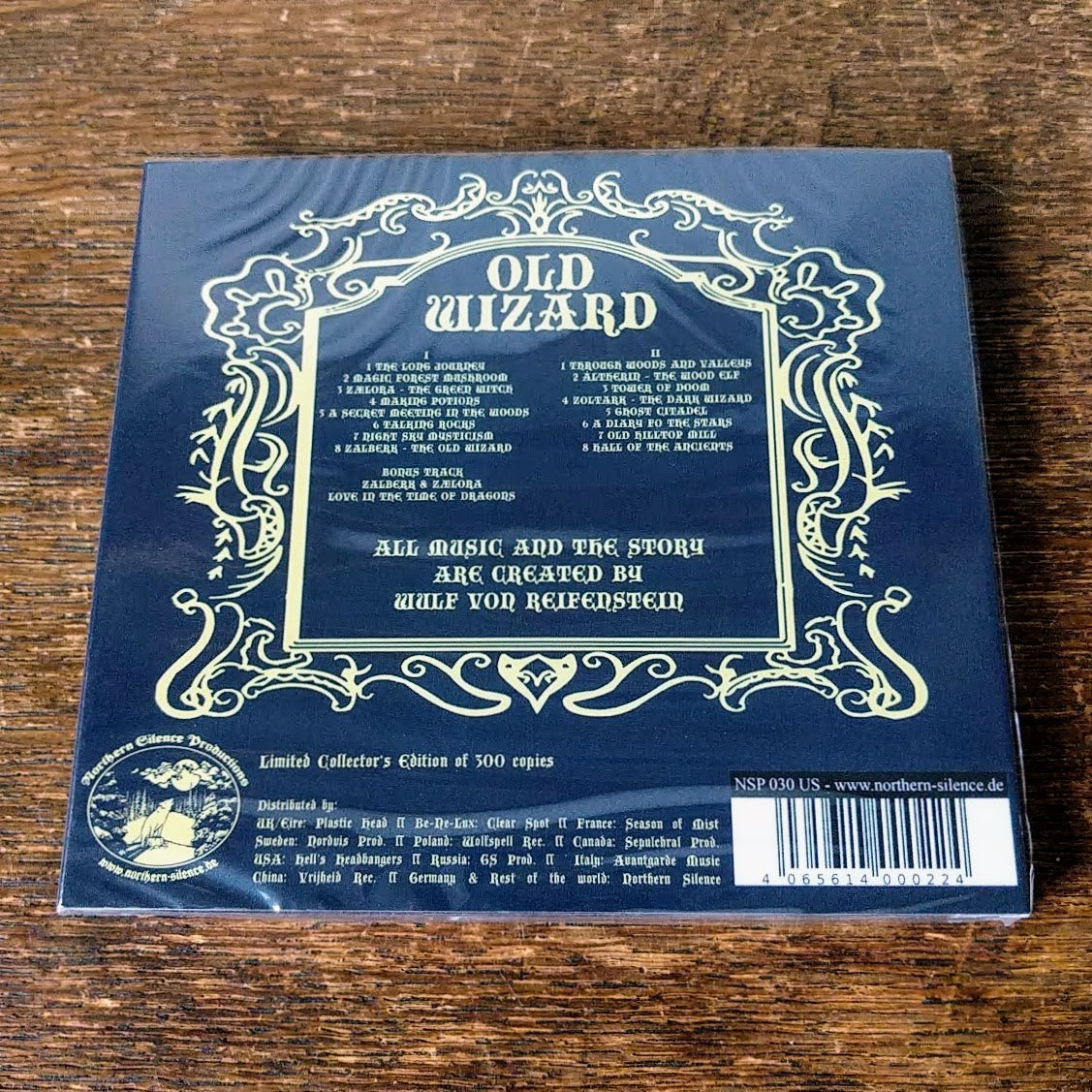 [SOLD OUT] OLD WIZARD "I & II" double CD [2xCD digipak] (lim.300)