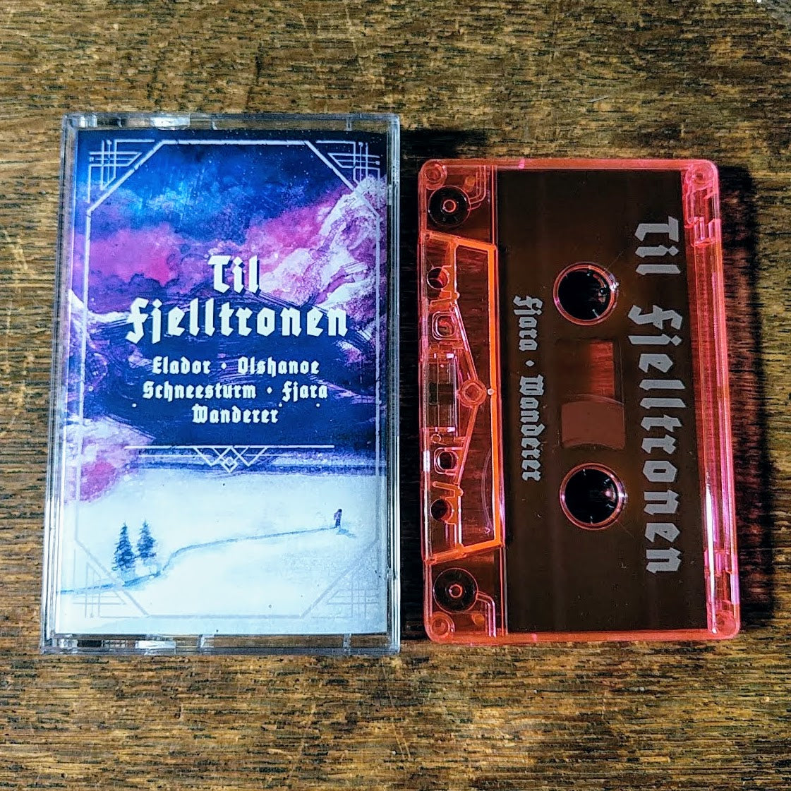 [SOLD OUT] V/A "Til Fjelltronen" (Tribute to Wongraven) Cassette Tape