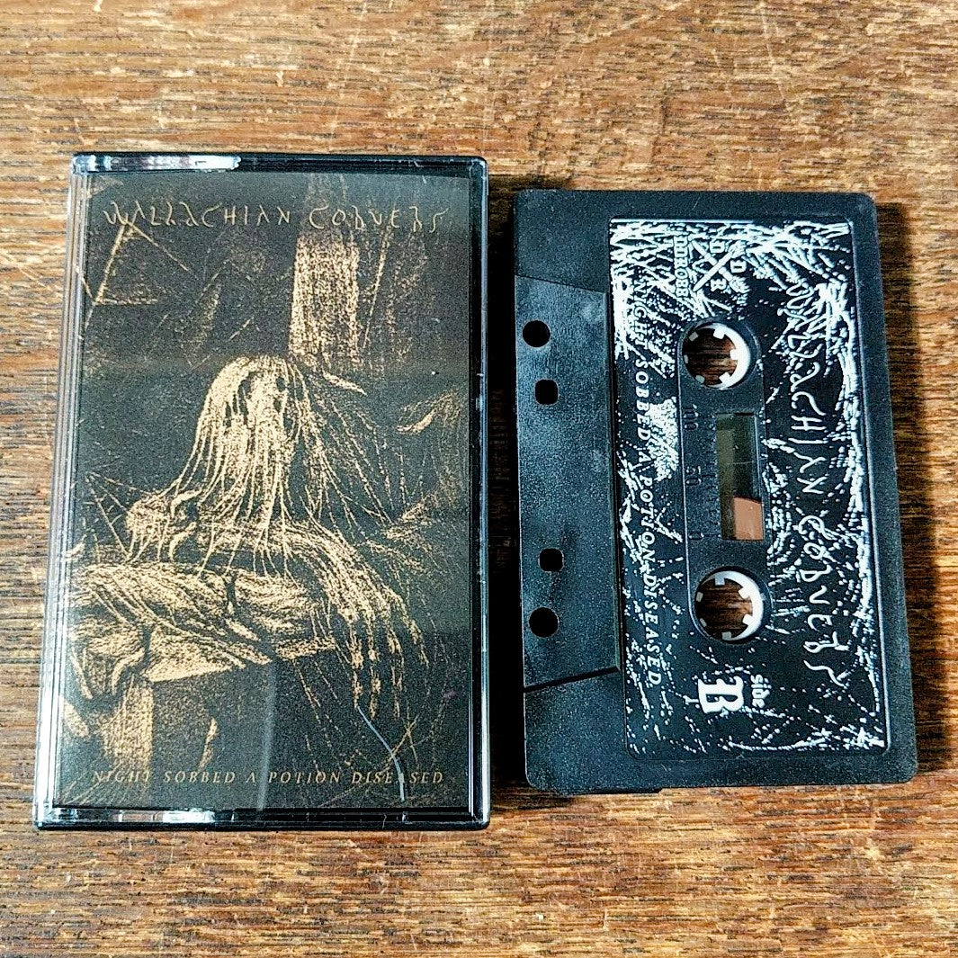 [SOLD OUT] WALLACHIAN COBWEBS "Night Sobbed a Potion Diseased" Cassette Tape