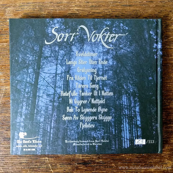 [SOLD OUT] SORT VOKTER "Folkloric Necro Metal" CD [hardcover digibook, lim.513] (Ildjarn)
