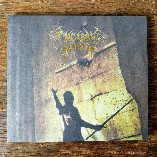 [SOLD OUT] MACABRE OMEN "Gods of War - At War" CD [digipak, gold foil]