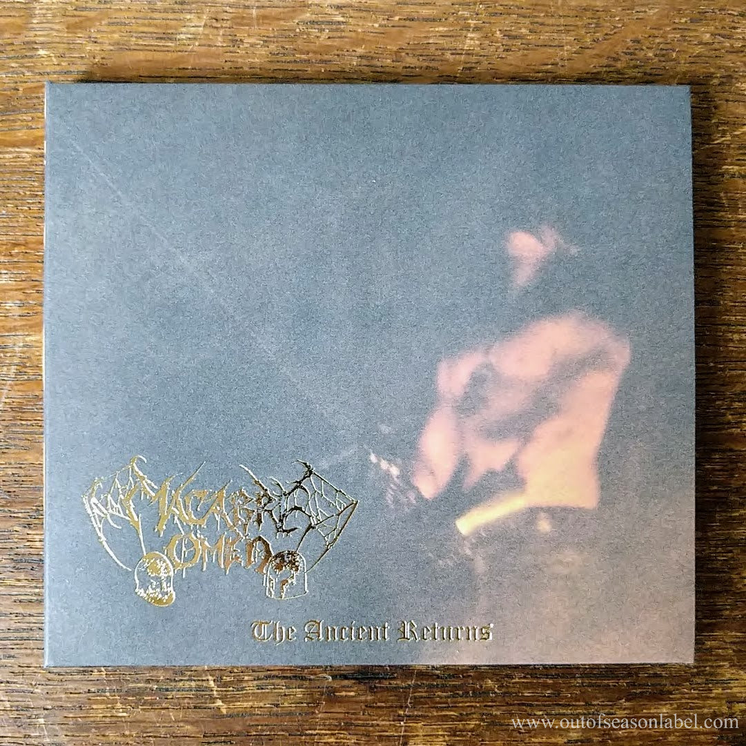[SOLD OUT] MACABRE OMEN "The Ancient Returns" CD [digipak, gold foil]