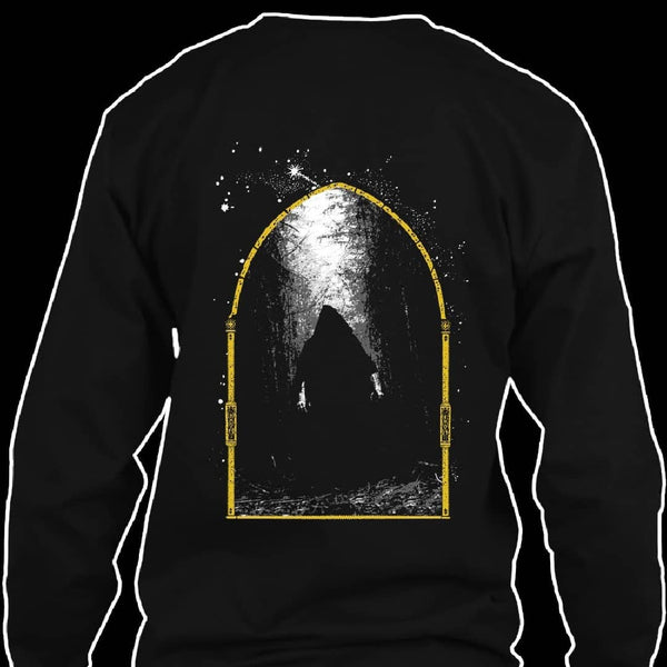 [SOLD OUT] CIMERION "Vers La Montagne Noire" Long Sleeve Shirt [BLACK]