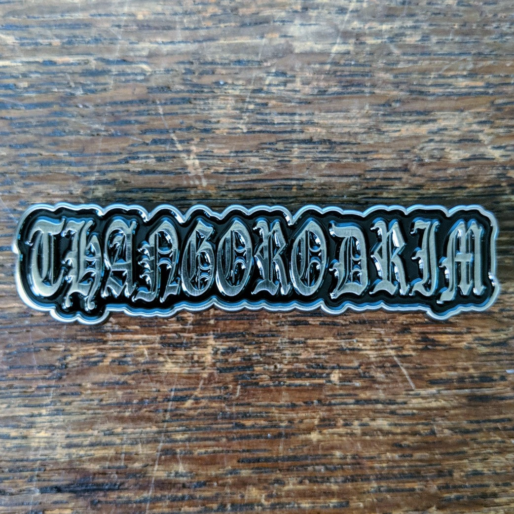 [SOLD OUT] THANGORODRIM "Logo" Silver Metal Enamel Pin (Lim. 100)