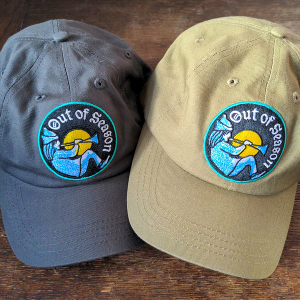[SOLD OUT] OUT OF SEASON "Bard" Embroidered Dad Hat [2 OPTIONS]