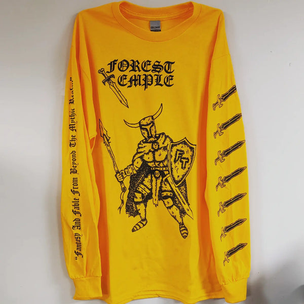 [SOLD OUT] FOREST TEMPLE 3-sided Long Sleeve Shirt [GOLD]