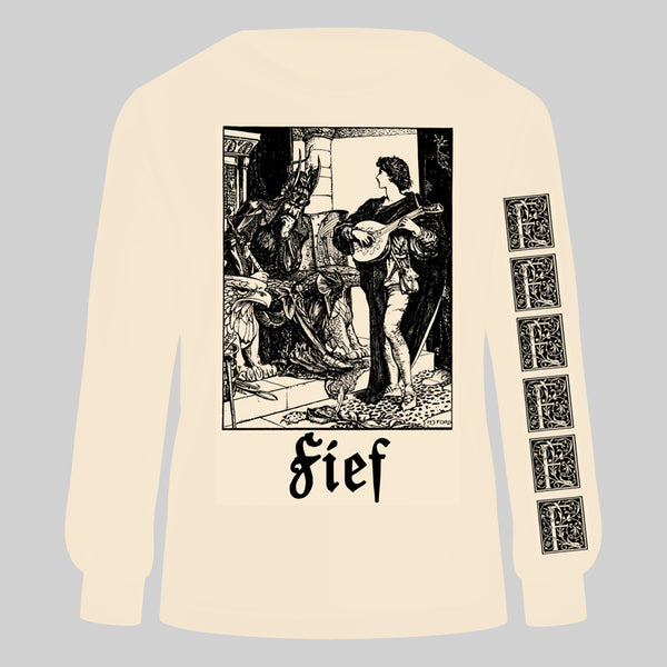 FIEF  "I+II" Long Sleeve Shirt [TAN]