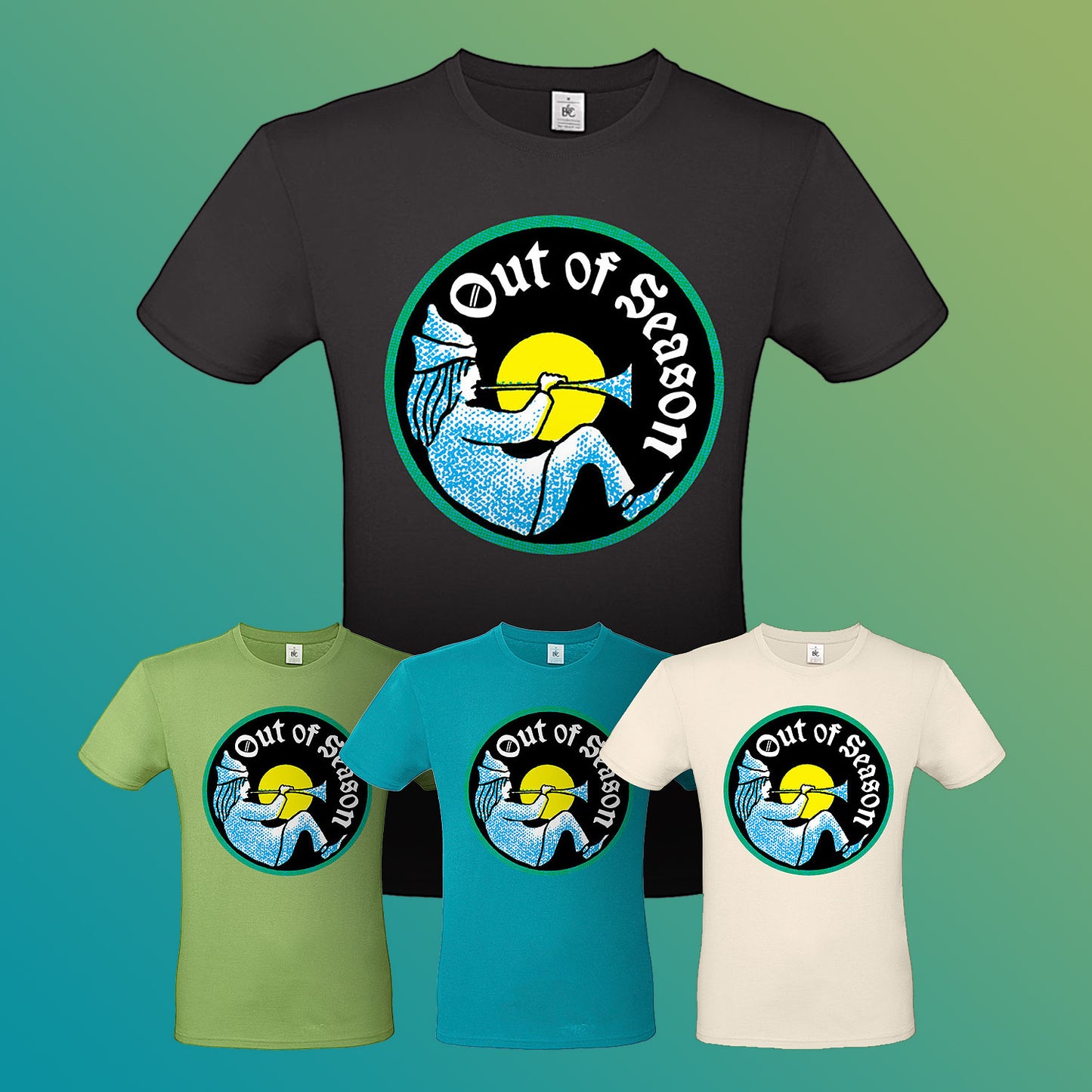 OUT OF SEASON "Spoony Bard" T-Shirt [4 Colors Available]