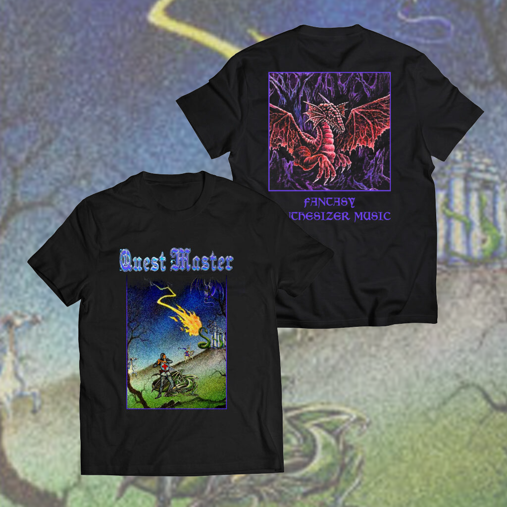 [SOLD OUT] QUEST MASTER "Lost Songs Vol. 1" T-Shirt [BLACK]