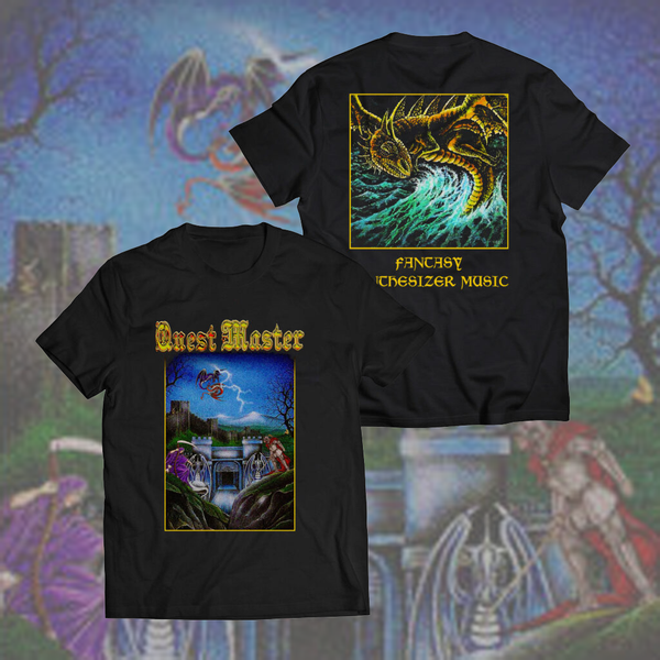 [SOLD OUT] QUEST MASTER "Lost Songs Vol. 2" T-Shirt [BLACK]