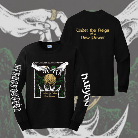 THANGORODRIM / HARYON "Under the Reign of a New Power" Long Sleeve Shirt [BLACK]