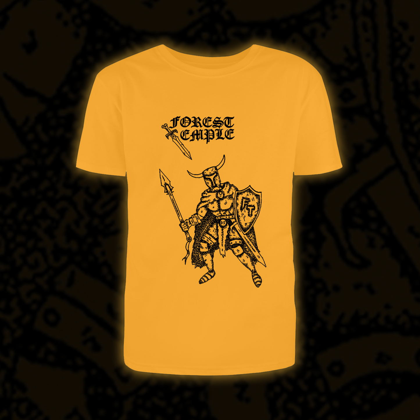 [SOLD OUT] FOREST TEMPLE "Fantasy and Fable" T-Shirt [GOLD]