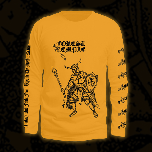 [SOLD OUT] FOREST TEMPLE 3-sided Long Sleeve Shirt [GOLD]