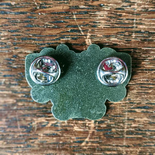 SEQUESTERED KEEP "Logo" bronze metal enamel pin