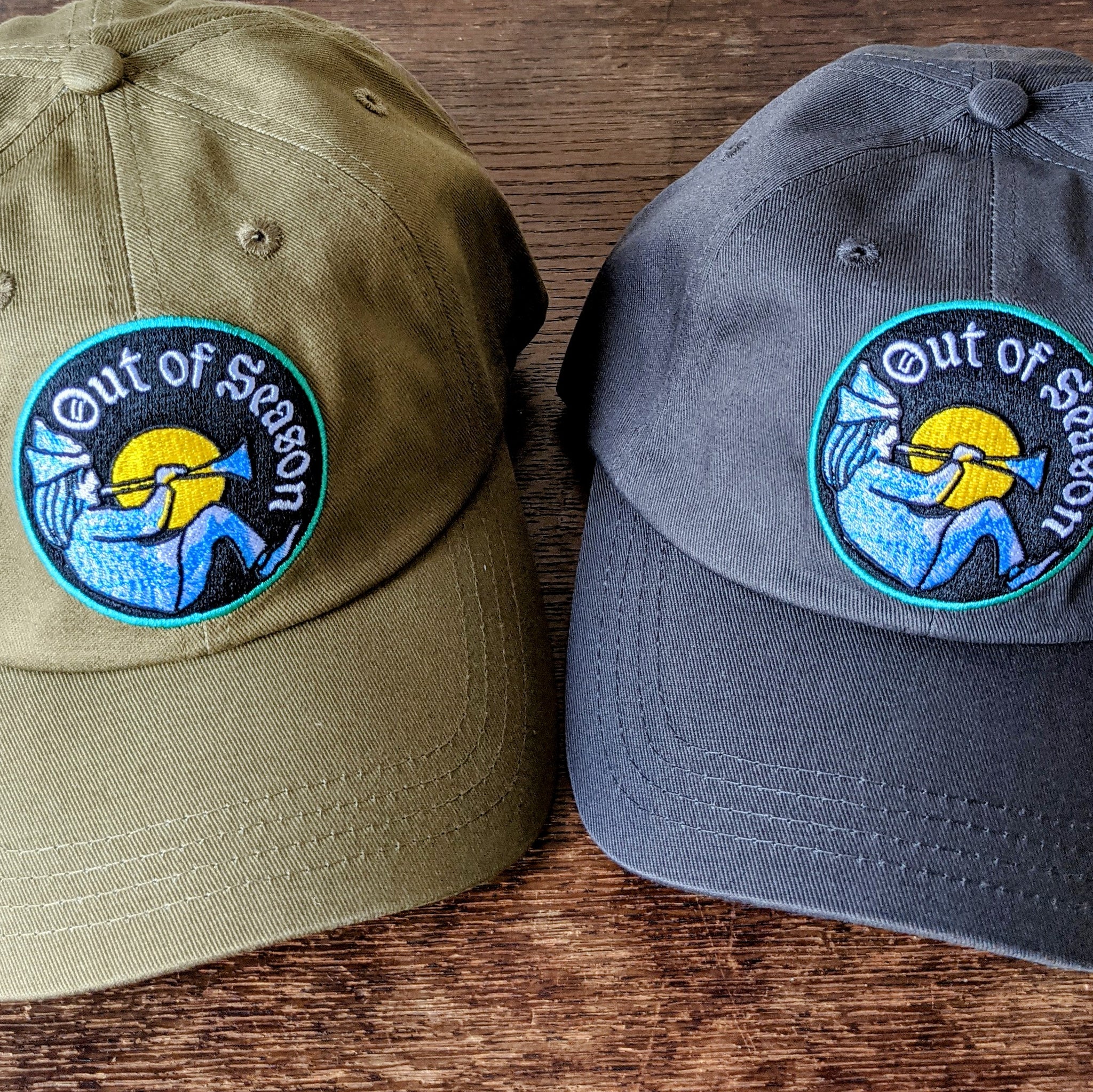 [SOLD OUT] OUT OF SEASON "Bard" Embroidered Dad Hat [2 OPTIONS]