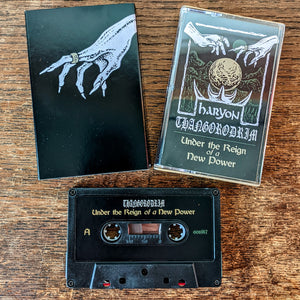 [SOLD OUT] THANGORODRIM / HARYON "Under the Reign of a New Power" Cassette Tape [w/ slipcase]