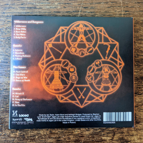 [SOLD OUT] RUNESCAPE "OSRS - Old School Combat Classics" CD [Digisleeve]