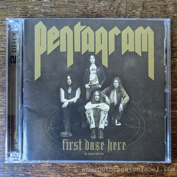 [SOLD OUT] PENTAGRAM "First Daze Here" Double CD [2xCD jewel case]