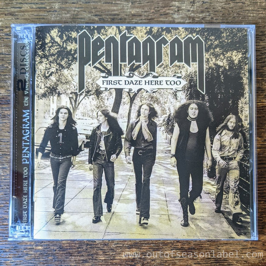 [SOLD OUT] PENTAGRAM "First Daze Here Too" Double CD [2xCD jewel case]