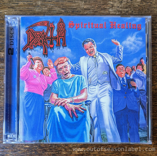 [SOLD OUT] DEATH "Spiritual Healing" Double CD [2xCD jewel case]