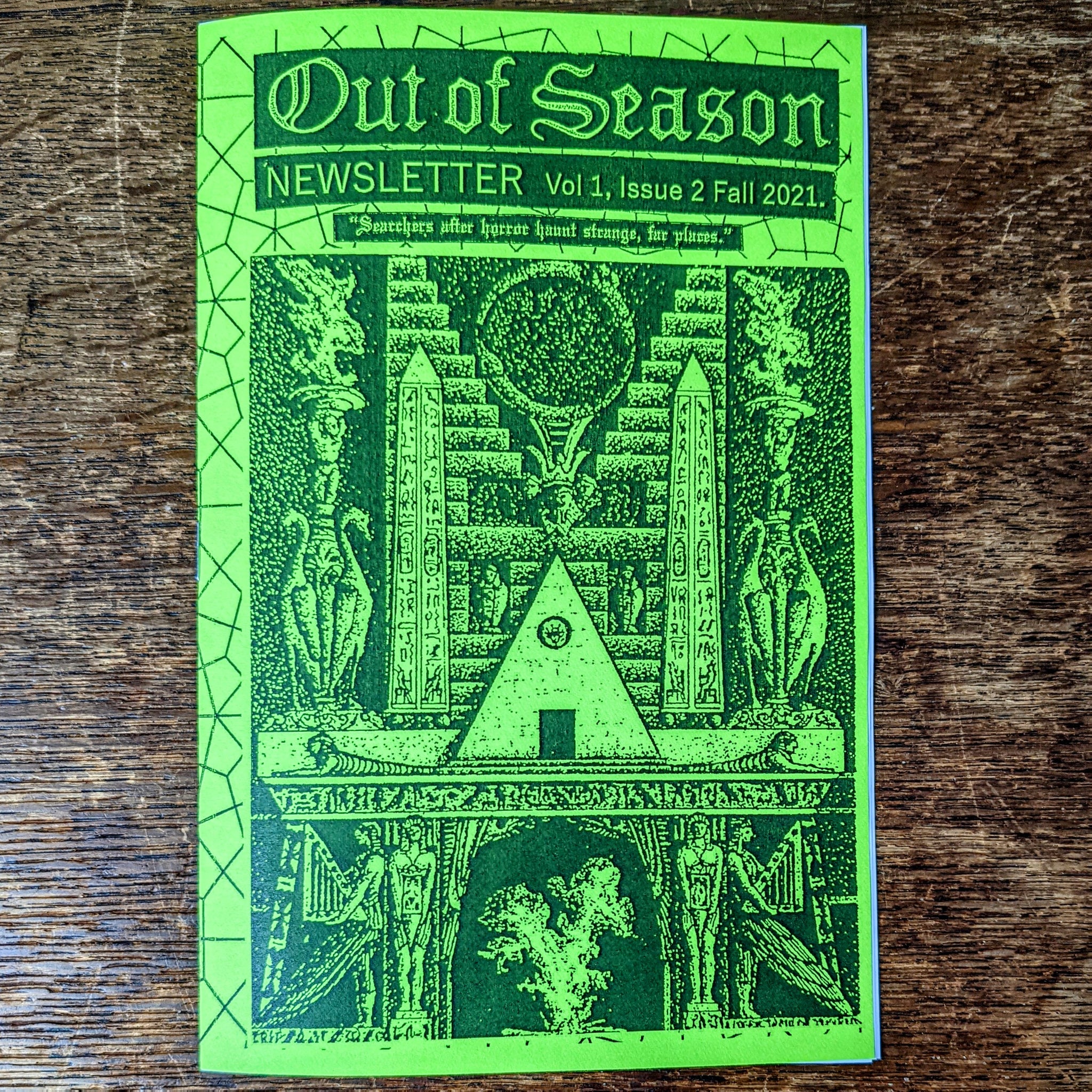 [SOLD OUT] OUT OF SEASON Newsletter Vol 1 Issue 2 (Fall 2021)