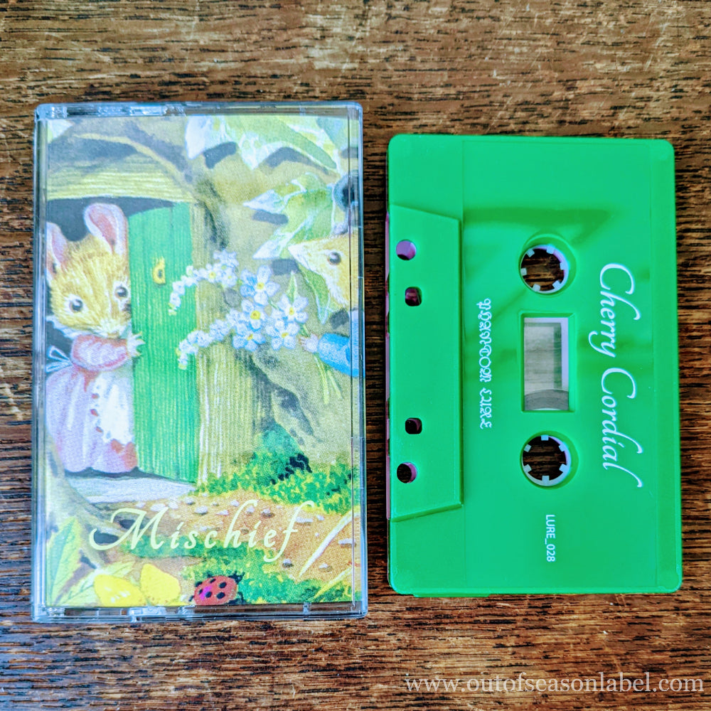 [SOLD OUT] DERBYSHIRE / CHERRY CORDIAL "Mischief" Cassette Tape