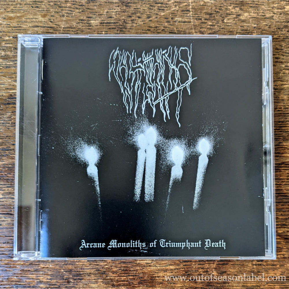 [SOLD OUT] SULPHURIC NIGHT "Arcane Monoliths of Triumphant Death" CD
