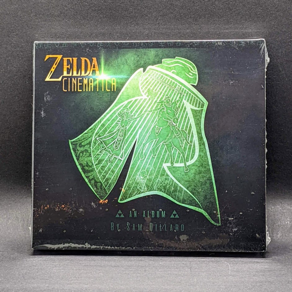 [SOLD OUT] ZELDA CINEMATICA: A Symphonic Tribute Double CD (2xCD digipak)