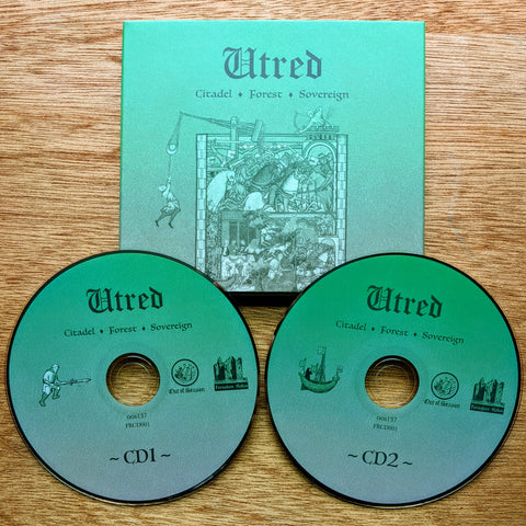 UTRED "Citadel - Forest - Sovereign" double CD (2xCD digipak)