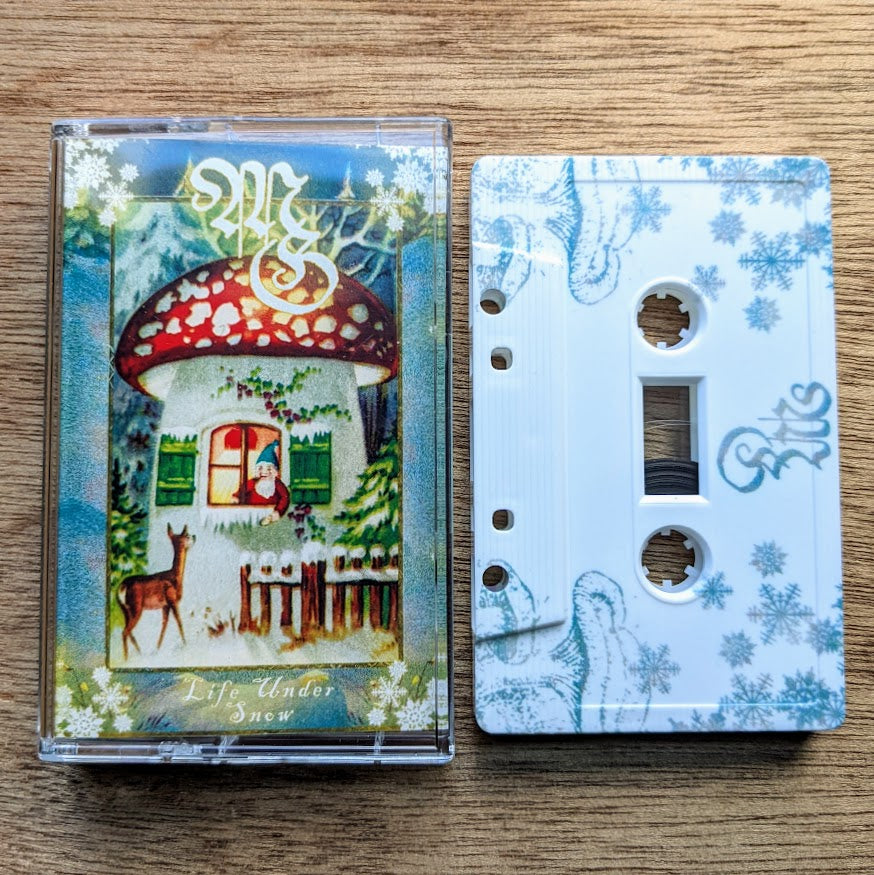 [SOLD OUT] MUSHROOM GRANDPA "Life Under Snow" cassette tape