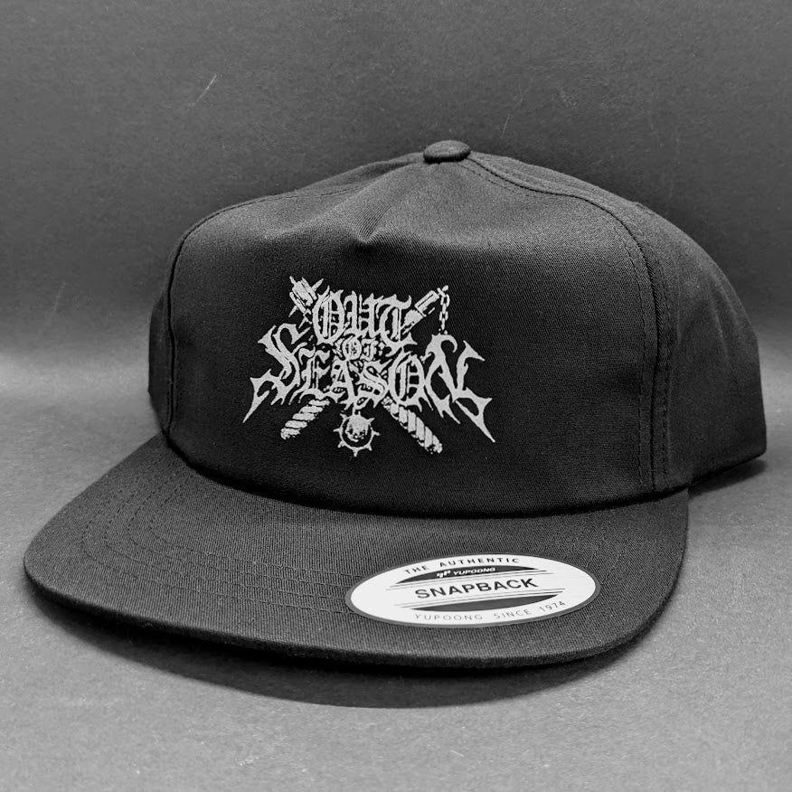 [SOLD OUT] OUT OF SEASON "Logo" snapback hat (unstructured) [Yupoong classic]