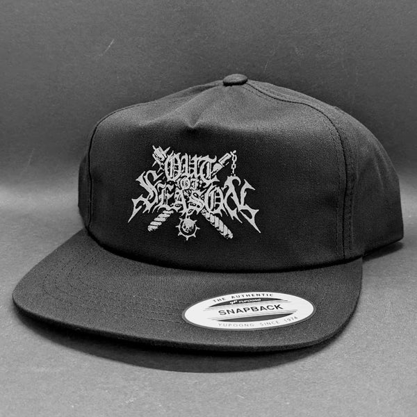 [SOLD OUT] OUT OF SEASON "Logo" snapback hat (unstructured) [Yupoong classic]
