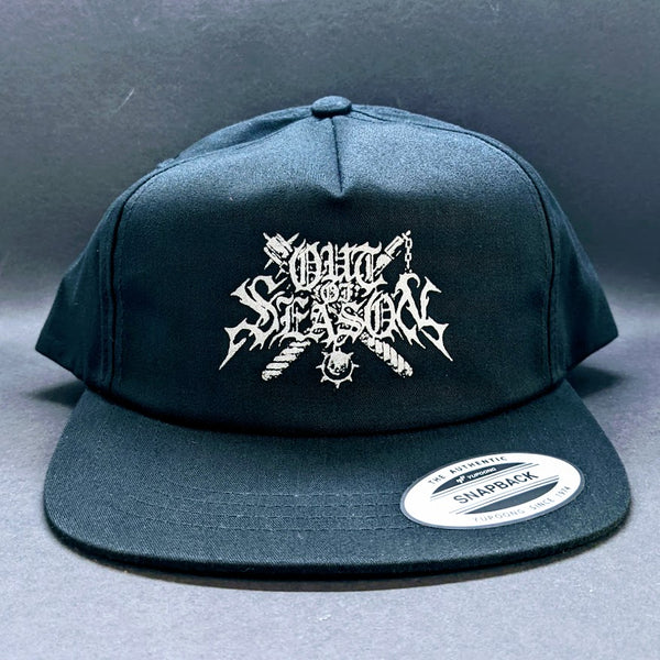[SOLD OUT] OUT OF SEASON "Logo" snapback hat (unstructured) [Yupoong classic]