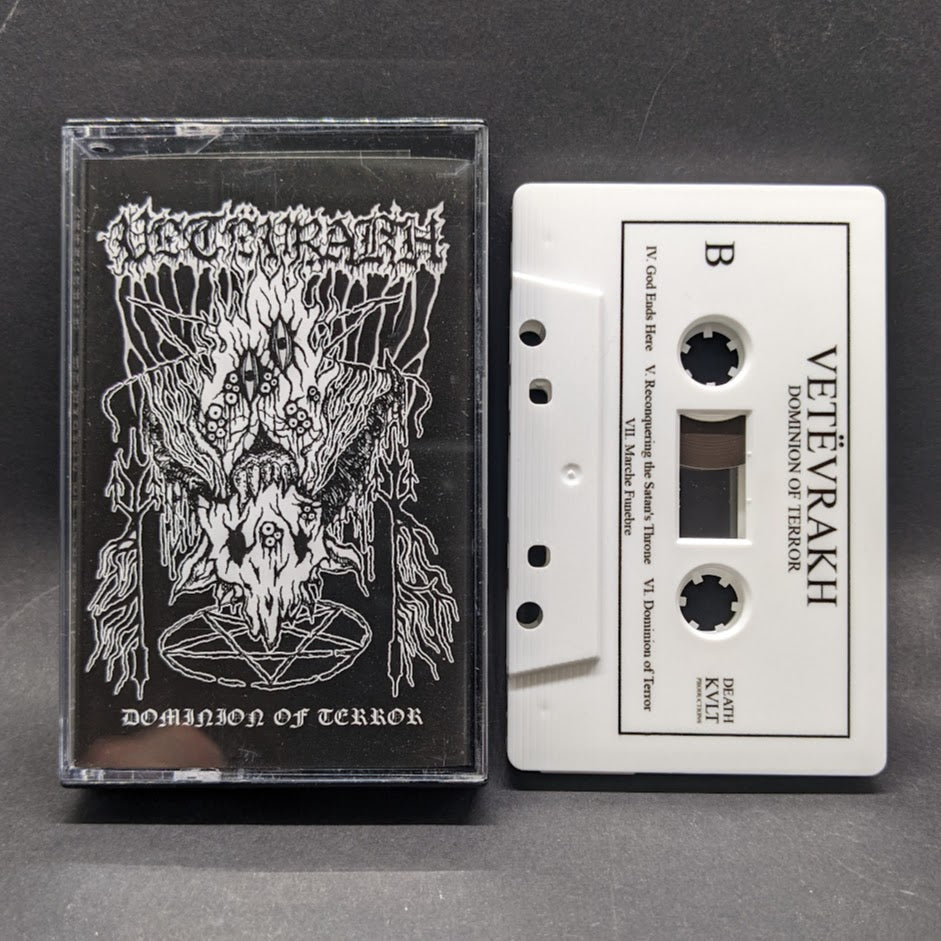 [SOLD OUT] VETEVRAKH "Dominion of Terror" Cassette Tape