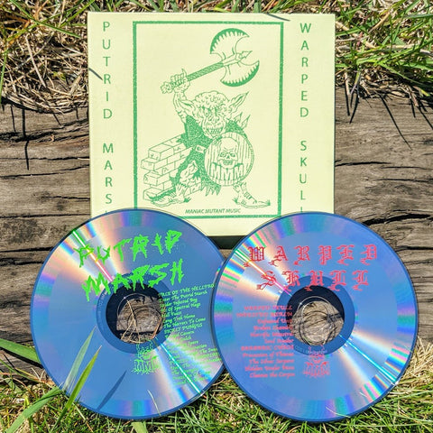 PUTRID MARSH / WARPED SKULL "Demos Collection" Double CD [2xCD digipak]