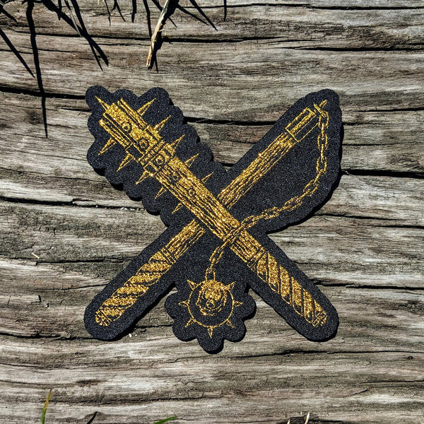 OUT OF SEASON "Weapons" Die-Cut Patch
