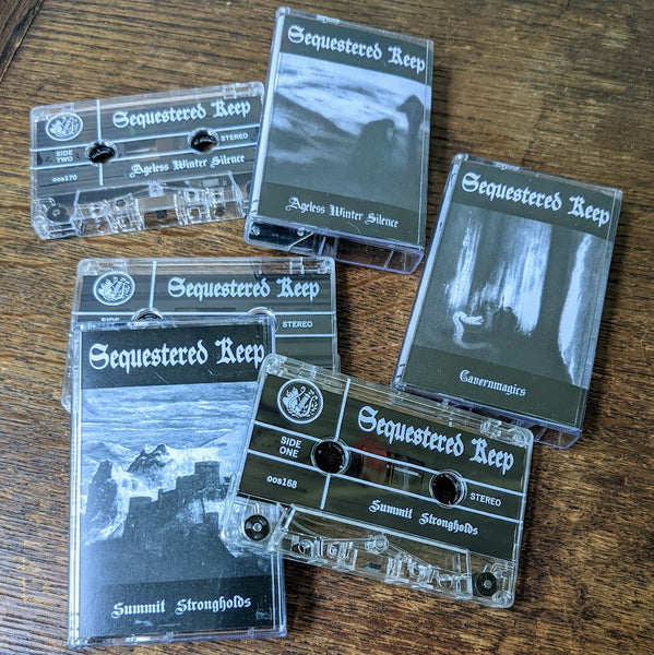 [SOLD OUT] SEQUESTERED KEEP "Summit Strongholds" Cassette Tape